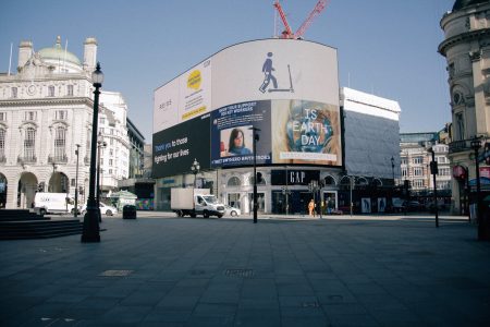 Empty Piccadilly Circus