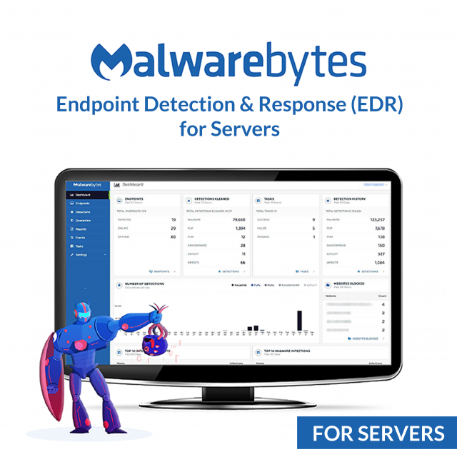 Malwarebytes Endpoint Detection & Response (EDR) for Servers