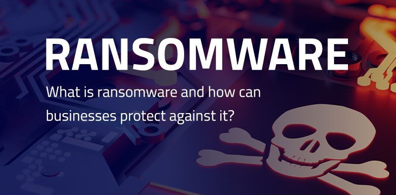 Ransomware business Banner